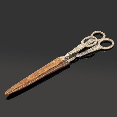 Letter opener and pair of scissors, handles...