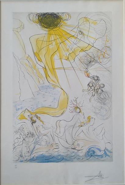Salvador DALI (1904-1989): LE TRIOMPHE DE...