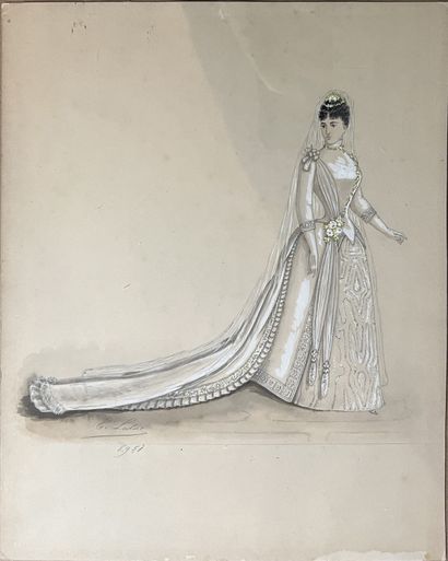 Etienne LEDUC (19th-20th century): COURT...