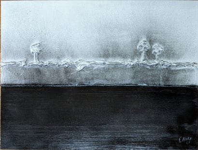E. ALLIZE (XXth-XXIst century) : PAYSAGE....