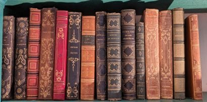 Set of bound volumes, mostly in-4: Satires...