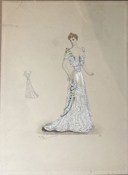 Etienne LEDUC (19th-20th century): COURT...