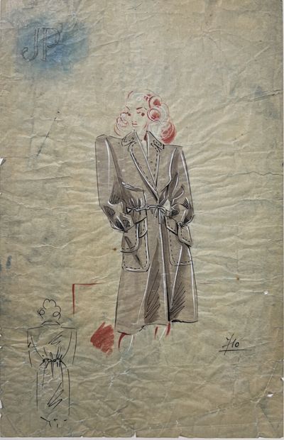 20th-Century FRENCH SCHOOL: PROJET DE MODE...