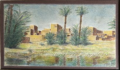 Late 19th Century EASTERN SCHOOL: PALMERAIE....