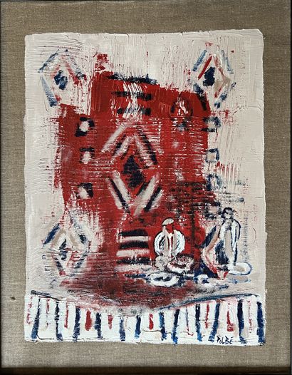 POLBE (born 1942): TAPIS A DOUZ (TUNISIA)....