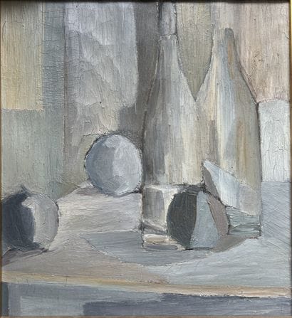 Jean MEGARD (1925-2015): NATURE MORTE. Oil...