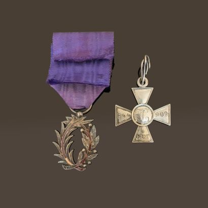 Croix de Saint-Georges, fourth class, silver...