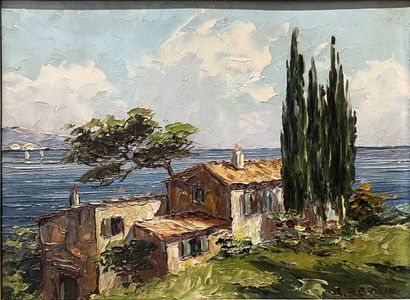 Raoul ABOUT (19th-20th century): MAS EN BORD...