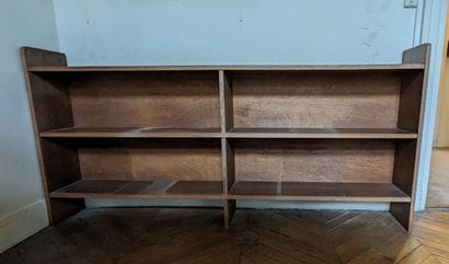 Haut de vaisselier en bois naturel à usage...