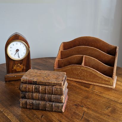 Accessories: courier holder trimmed with...