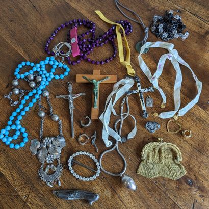 Missal bookmark, silver (925) biretta and...