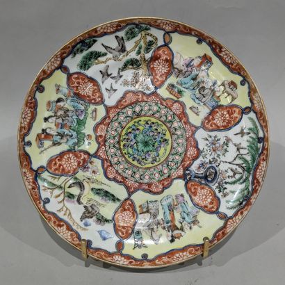 Important set of twenty plates and bowls...
