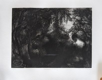Ensemble de lithographies et aquatintes par...