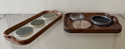 Bibelots: three R&Y Augousti coasters in...