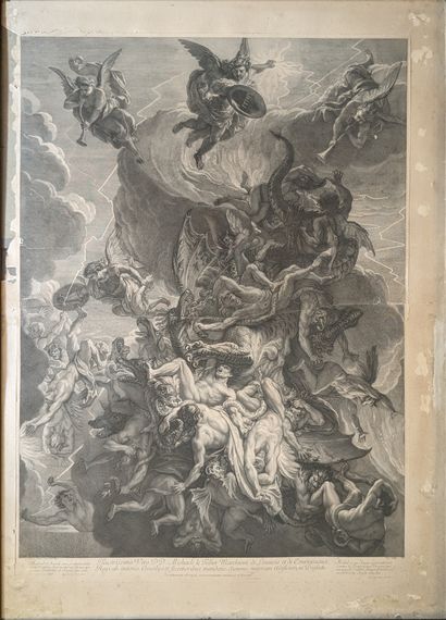 D'après Charles LE BRUN, gravé par LOIR :...
