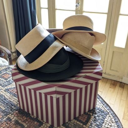 Set of men's hats: one Tegischer Lienz Austria...