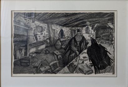 Jean-Baptiste TAVY-NOTTON (1914-1977) : PIC-VERT...