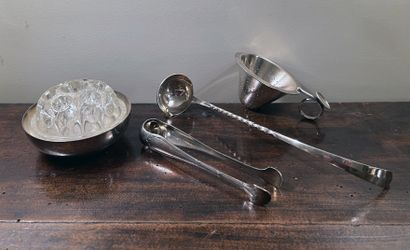 Maison Christofle, silver-plated metal set:...