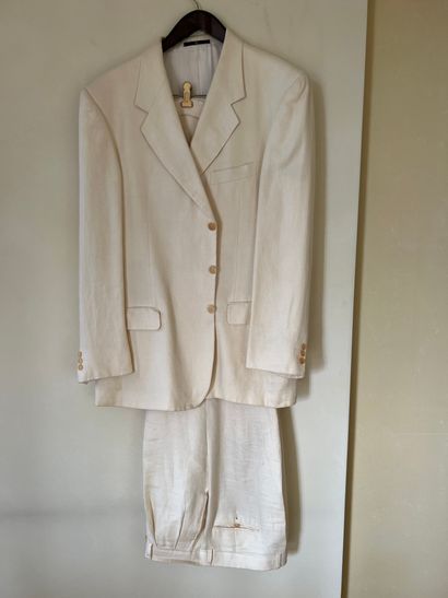 Set of men's suits, by Dunhill, Cerruti 1881...