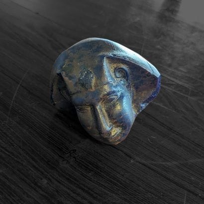 In the Egyptian taste. Pharaoh's head in...