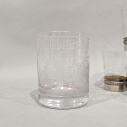 Cristallerie de BACCARAT. Crystal goblet...