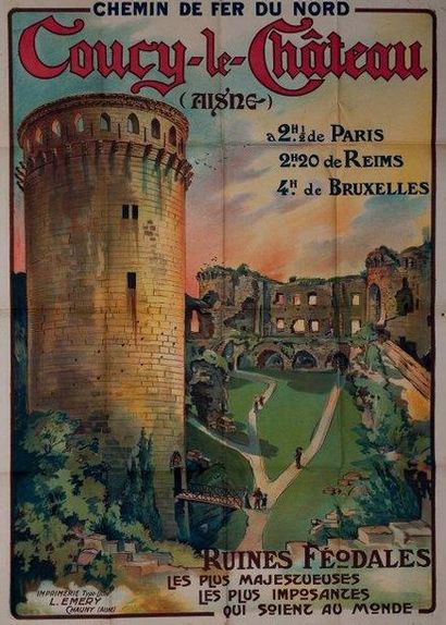 ANONYME
Coucy le Château - Aisne. Impr. L...