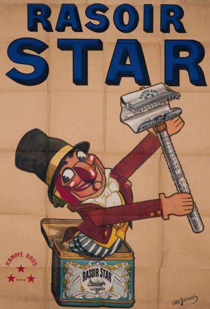 ALB
JARACH. Kampfe Bros - Rasoir Star. Non...