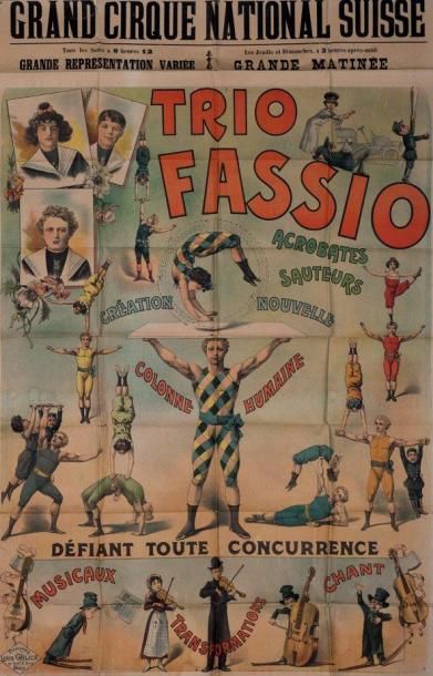 ANONYME
Grand cirque national suisse «Trio...