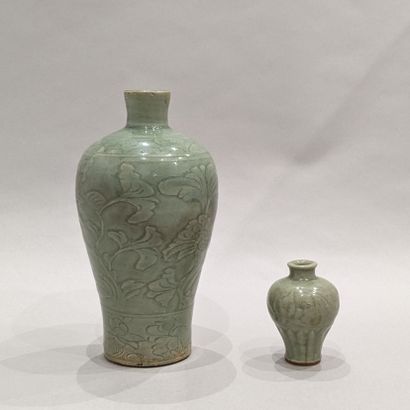 CHINE, Fours de Longquan Milieu de l’époque...