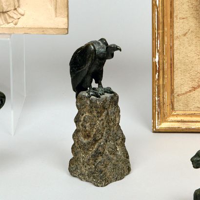 D'après Alfred BARYE (1839-1895). Vautour...
