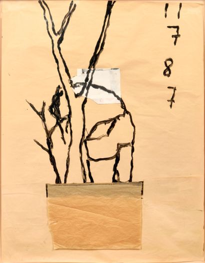 Jean-Charles BLAIS (né en 1956) : SANS TITRE,...