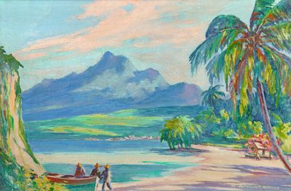 Bernard AROSTEGUY (1886-1957) : VUE DE LA...