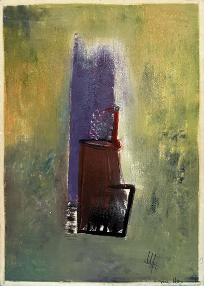 Georges VAN HAARDT (1907-1980) : SANS TITRE....