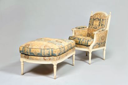 Duchesse brisée en deux parties, en bois...
