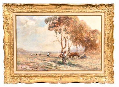 Fernand MAILLAUD (1862-1948) : LES FOINS...