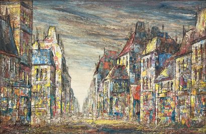Charles Herman HOFFMAN (1900-1973) : RUE...