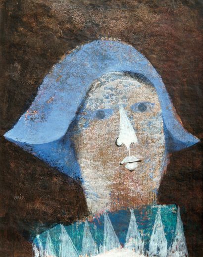 Samuel BRISS (né en 1930) : PETIT ARLEQUIN....
