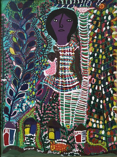 Louisianne SAINT-FLEURANT (1924-2005) : FILLETTE...