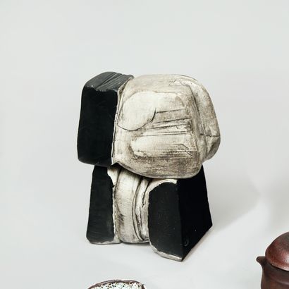 Jacques POUCHAIN (1925-2015). Sculpture en...