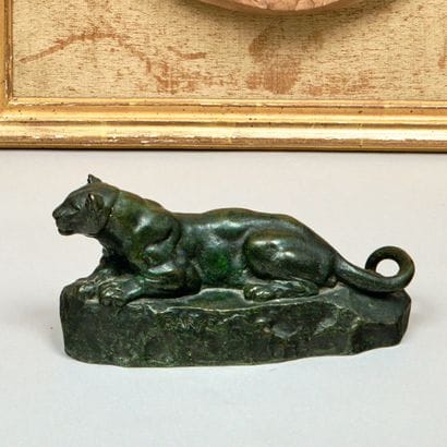 Antoine-Louis BARYE (1796-1875). Panthère...