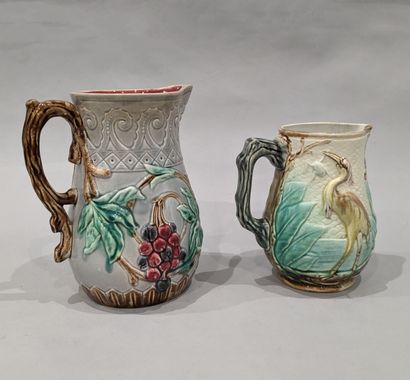 Belgian earthenware in the Wasmuel style....
