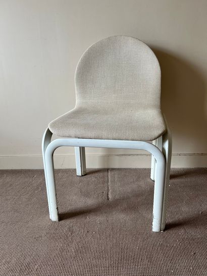Gae AULENTI (1927-2012). Orsay chair, white...