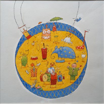 Marc BOUTAVANT (b. 1970): LA PISTE DE CIRQUE....