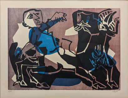 Bernard LORJOU (1908-1986) : CHARACTERS....