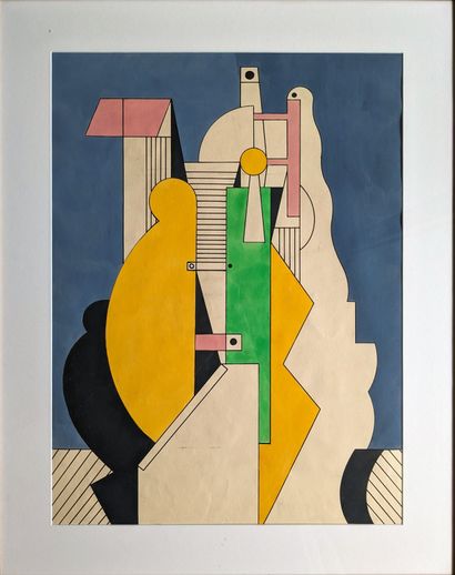 20th century FRENCH SCHOOL in the CUBIST...