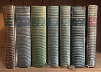 Seven volumes of La Pléiade, including an...