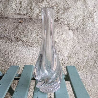 Cristallerie de SAINT-LOUIS. Crystal vase...