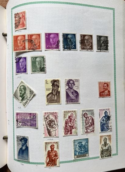 Album of stamps from all countries. 20th...