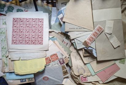 Important set of letters from France and...