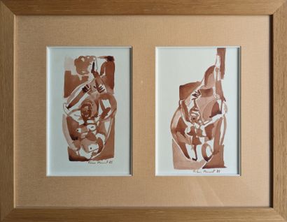 Fabrice MARNET***: FEMME AUX BRAS LEVES -...